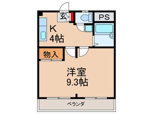 Ｍプラザ津田駅前七番館の物件間取画像